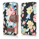 Flower Premium Case for iPhone 5 / 5S / SE - Black